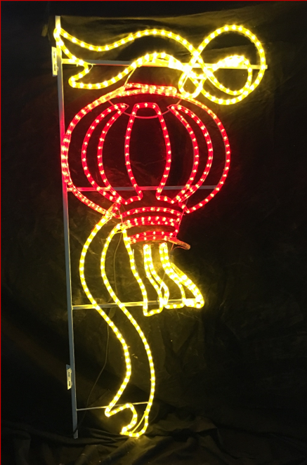 Lucky Lantern Custom Pole Mount (1000-8)