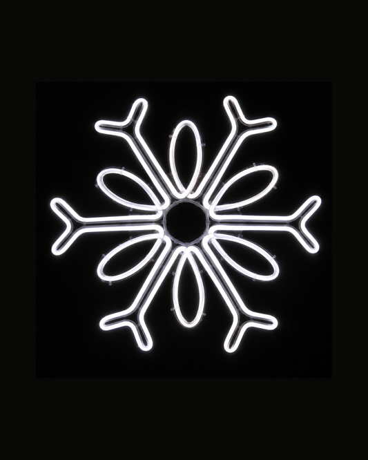 Neon - Single Loop Snowflake