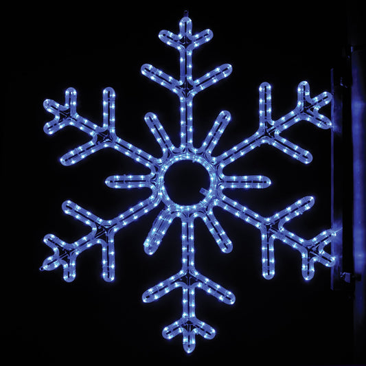 Pole Decoration - 6 Point Snowflake