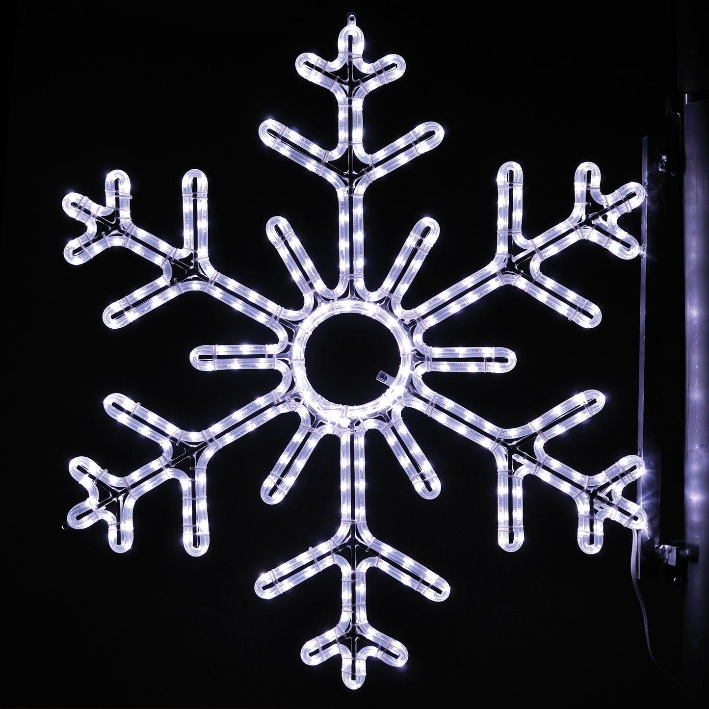 Pole Decoration - 6 Point Snowflake