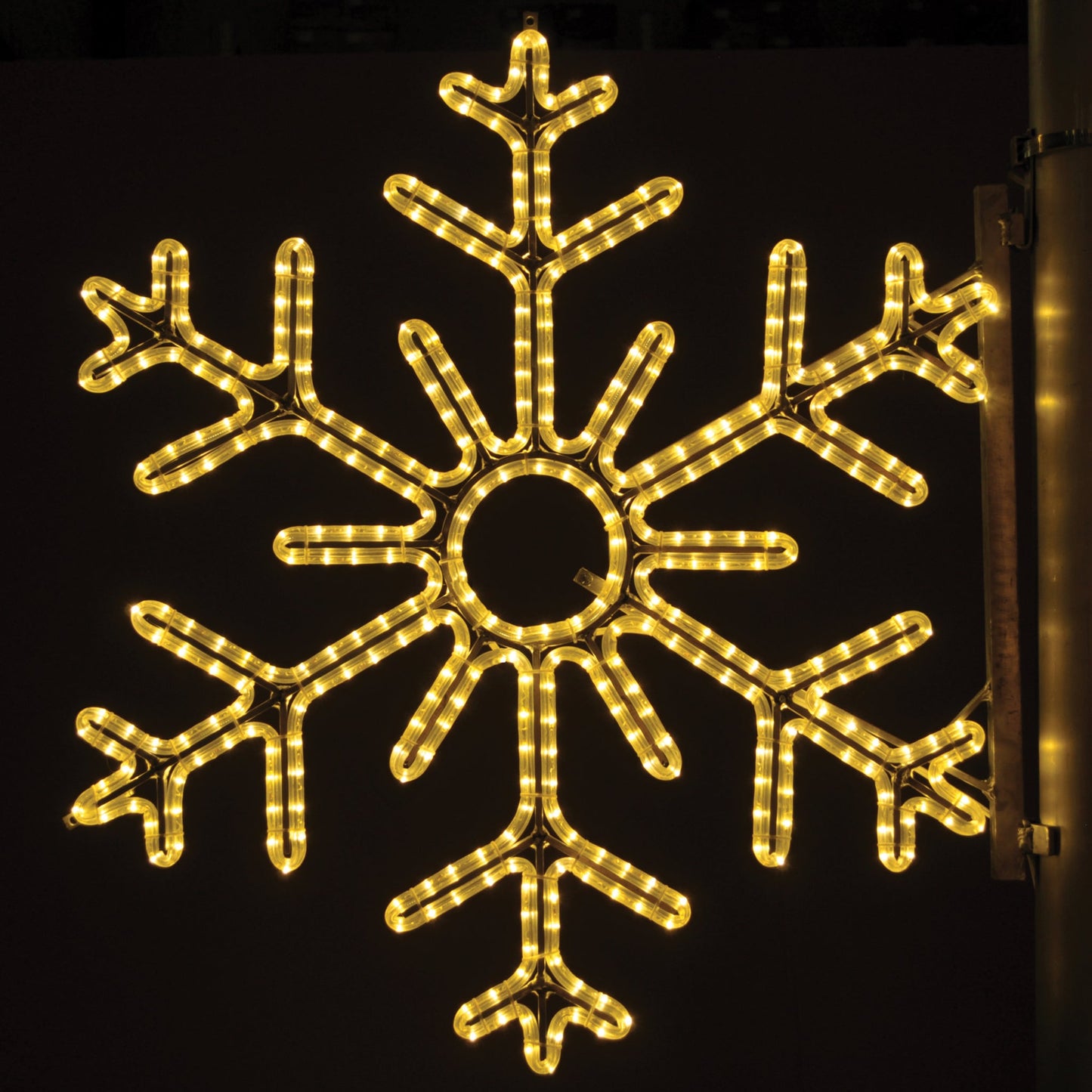 Pole Decoration - 6 Point Snowflake