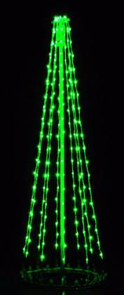 giant, life-size, commercial-grade, outdoor, Christmas, holiday, LED, bulb, lights, aluminum frame, quality, durable, motif, display, 2021, LED Tree, 3D, trees, green
