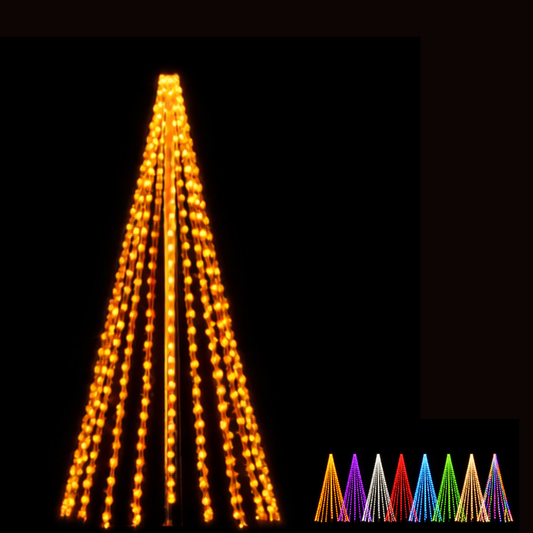 8 Ft. Static LED 3-D Tree