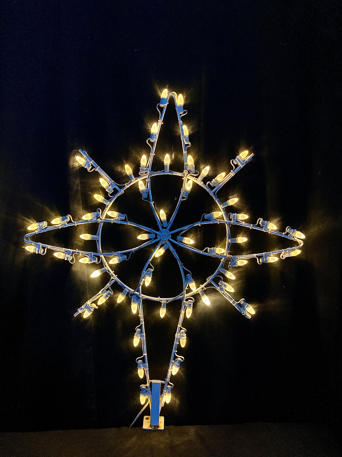 2D Steel Frame Star Tree Topper (3 x Sizes)