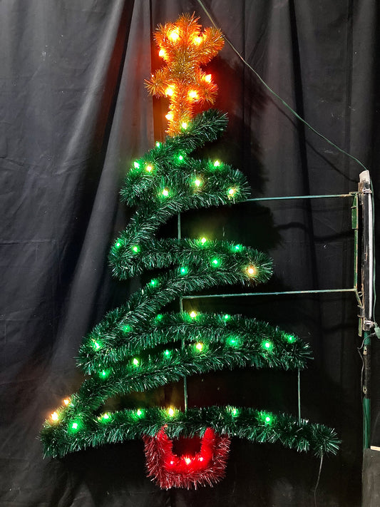 2D Steel Frame Christmas Tree Pole Mount
