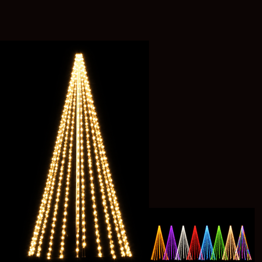 6ft 3D Tree Replacement Light Strings- Static (3406)