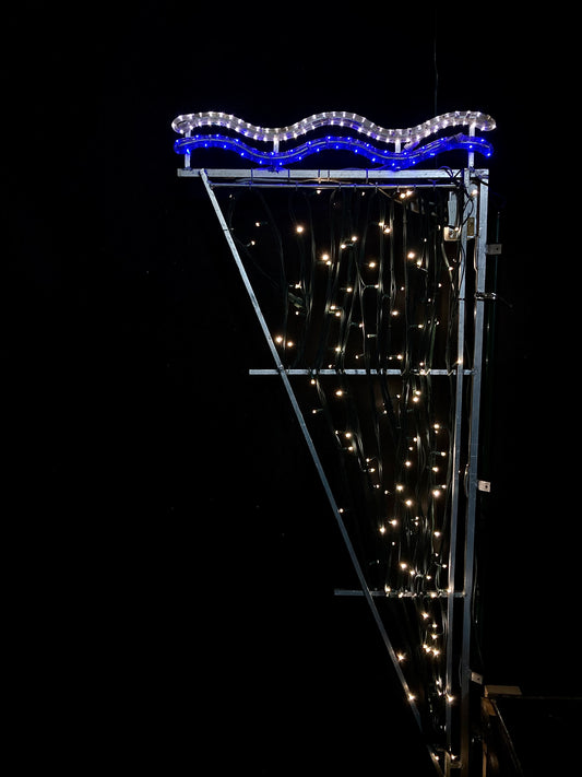 2D Aluminum Frame Pole Mount