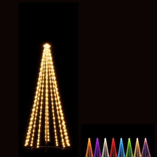 6 Ft. Static LED 3-D Tree